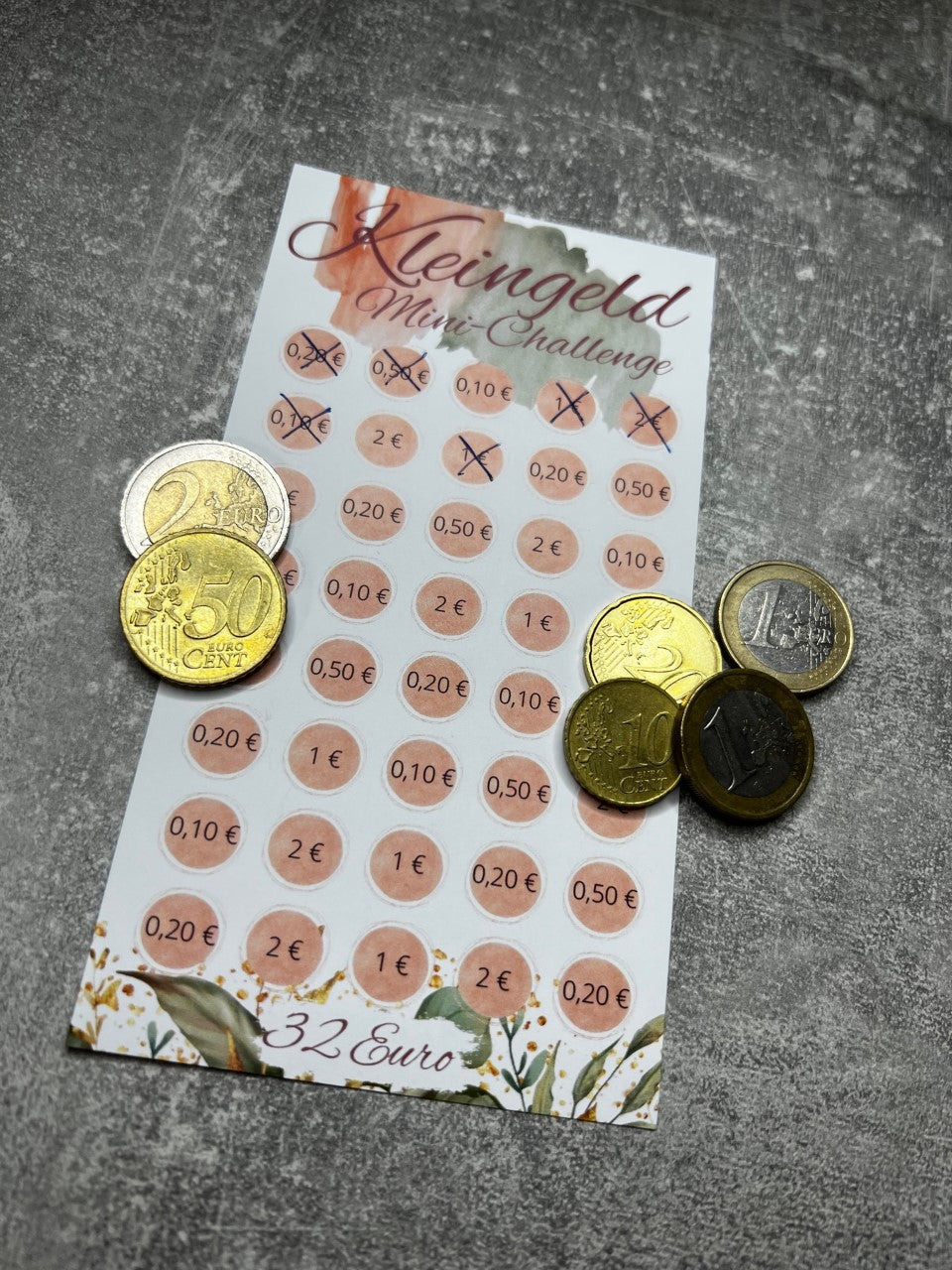 Kleingeldchallenge / Kleingeld Mini Challenge